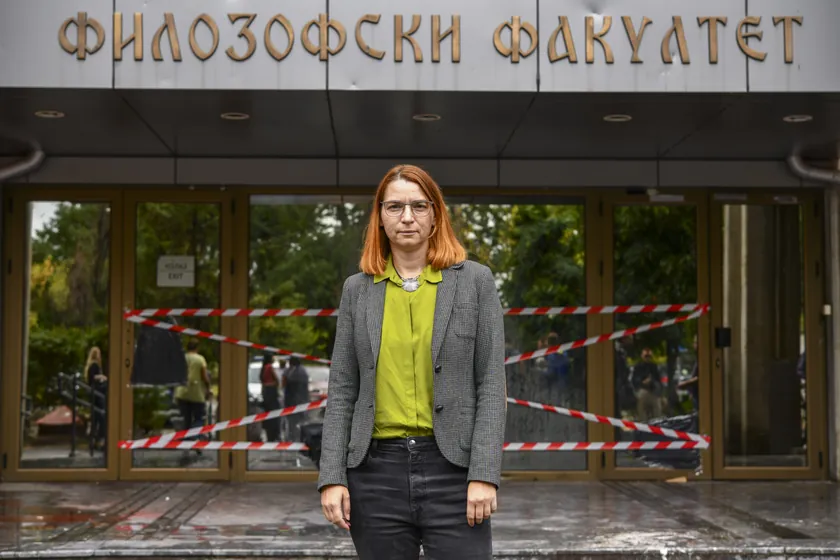 Öğrenciler Jelena Kleut'un işten çıkarılmasına tepki gösterdi: "Bu, bir üniversite için büyük bir yenilgi..."