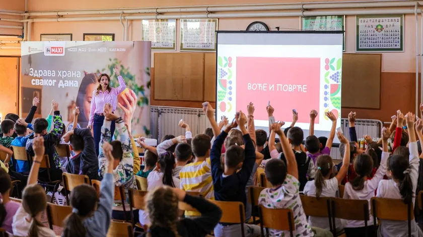 Sırbistan'da MAXI market zinciri 'Her Gün Sağlıklı Gıda' platformunu başlattı