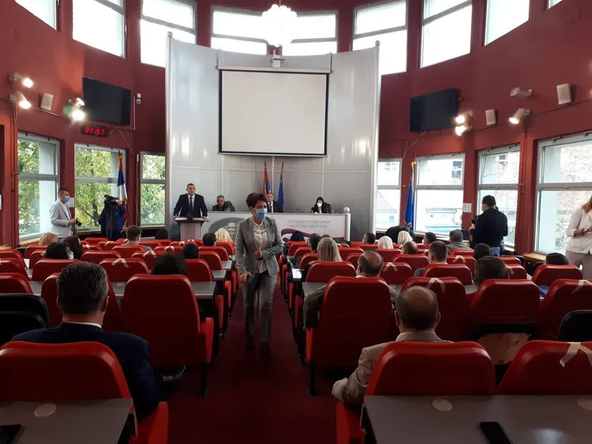 Niş'teki Ujedinjeni-Nada za Niş grubu meclis oturumuna katılmayacaklarını bildirdi