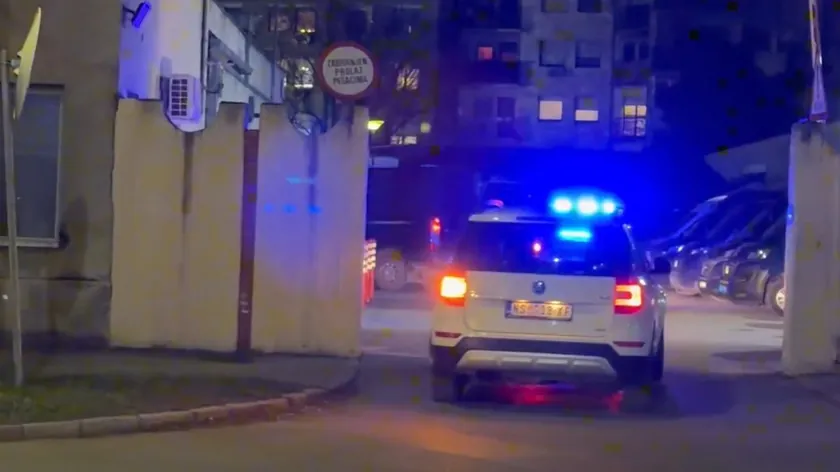 Sırbistan Novi Sad'da silah zoruyla araç çalıp kaçan şüpheli yakalandı