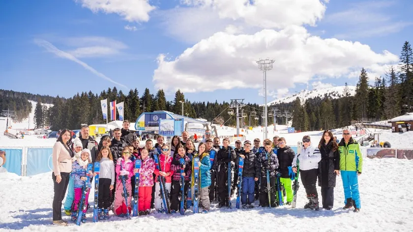 Sırbistan Kopaonik'te Kosovo ve Metohiya'dan öğrencilere MK Group ile kış tatili