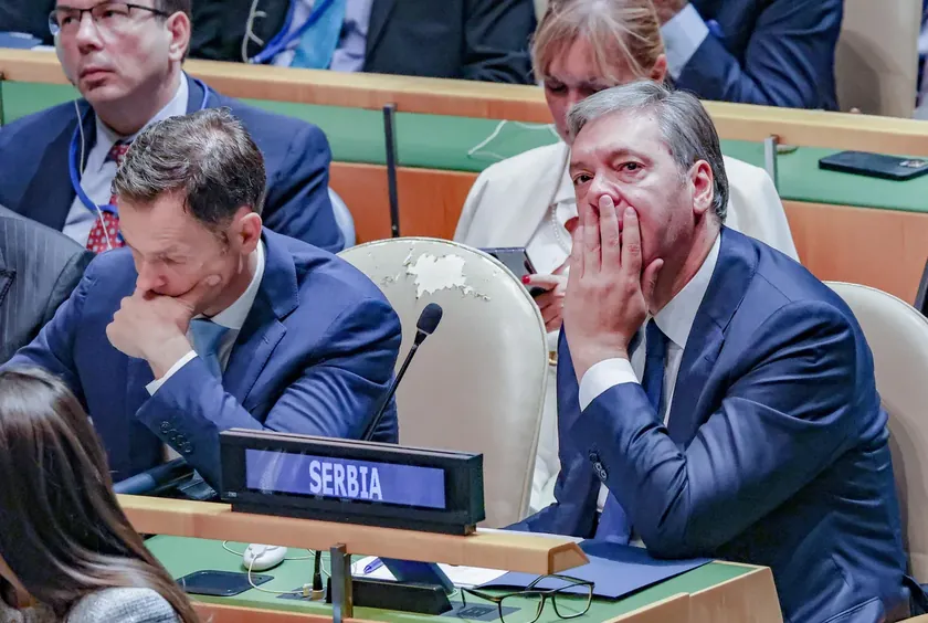 Sırbistan Cumhurbaşkanı Aleksandar Vučić, New York'ta Rusya Dışişleri Bakanı Sergey Lavrov ile görüştü.