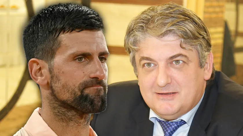 Novak Đoković, Dragana Mirković'in eski eşinin sosyal medya paylaşımı üzerine tepki verdi.