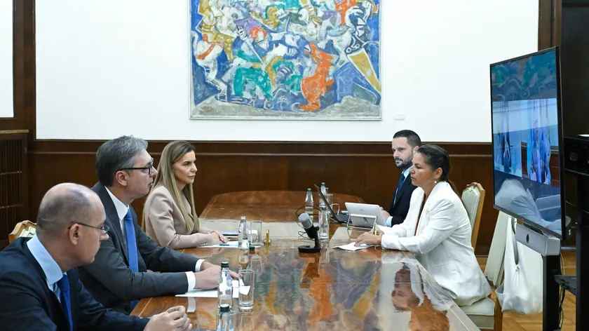 Vučić, SZO Temsilcileriyle Buluştu