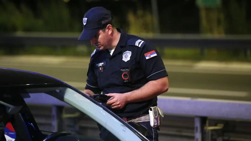 Rakovica'da taksistin şüpheli eylemi