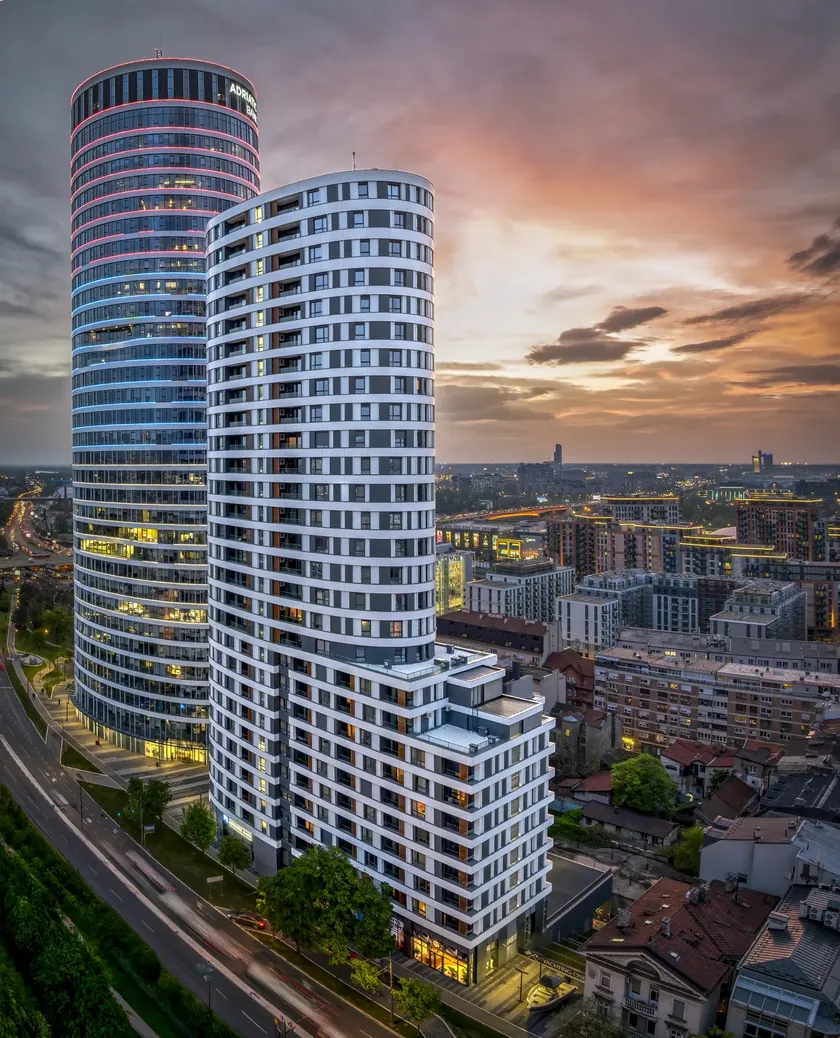 Belgrad'ın Prestijli Bölgesinde Lüks AFI Skyline Residence Daireleri Satışa Sunuldu