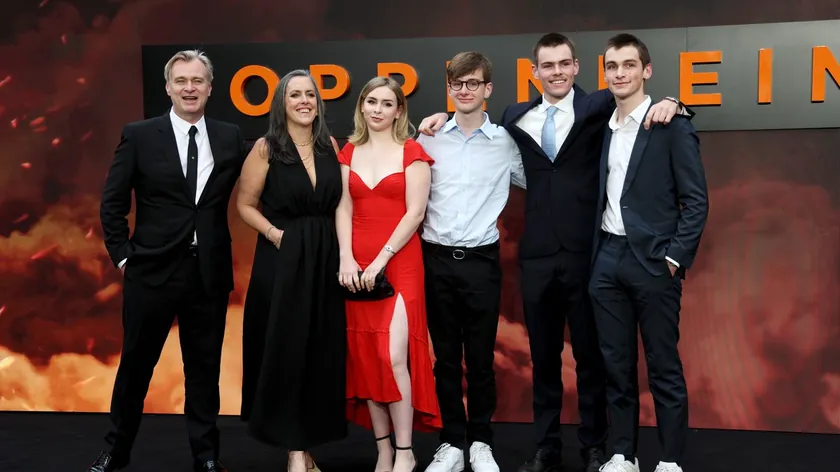 Ünlü Yönetmen Christopher Nolan'ın Çocukları Filmlerinde Kamera Önünde ve Arkasında Görev Aldı