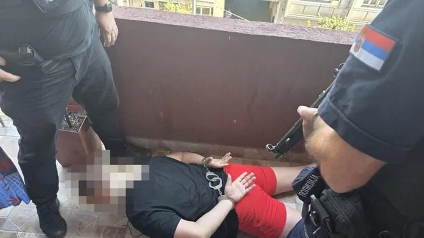Hırvat, Interpol'ün kırmızı bülteni ile aranıyordu.