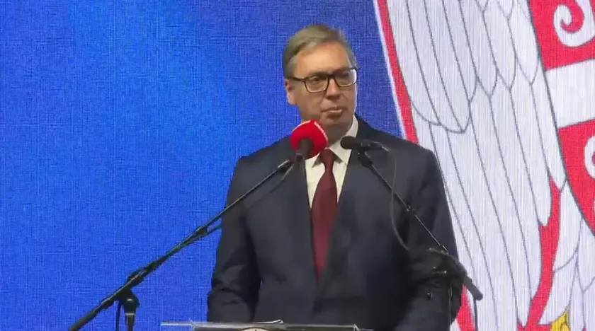 Sırbistan Cumhurbaşkanı Aleksandar Vučić, Karadağ ve diğer ülkelerdeki Sırp toplumlarına hitap etti.
