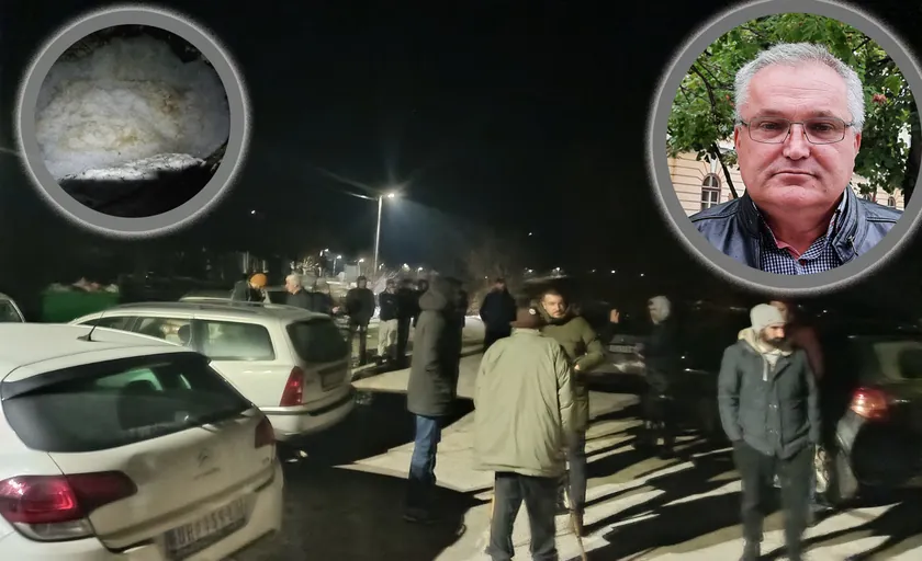 Užiça'da çevre aktivistlerine saldırı sonrası atık su sızıntısı yaşandı