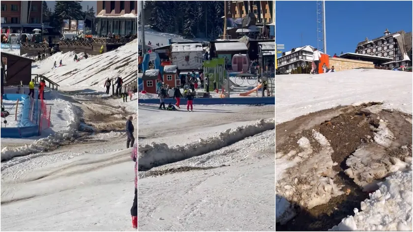 Kopaonik'ta çocuk oyun alanına kanalizasyon akıyor