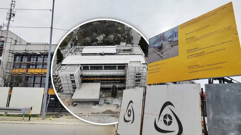 Polis Müdürlüğü'nün Ljermontovljeva'daki Yenileme Çalışmaları Devam Ediyor