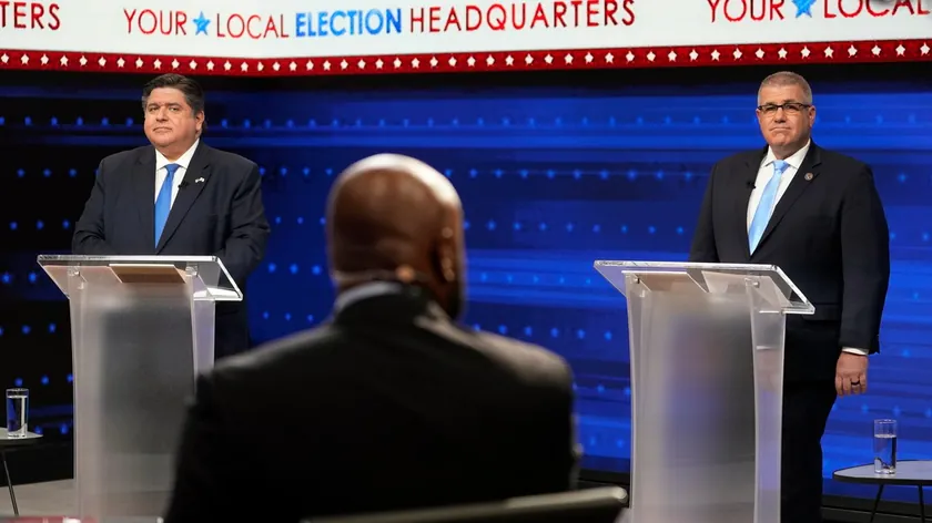 Ilinois Valiliği Yarışında Pritzker ile Bailey Dört Yıl Sonra Yeniden Rekabet Edecek