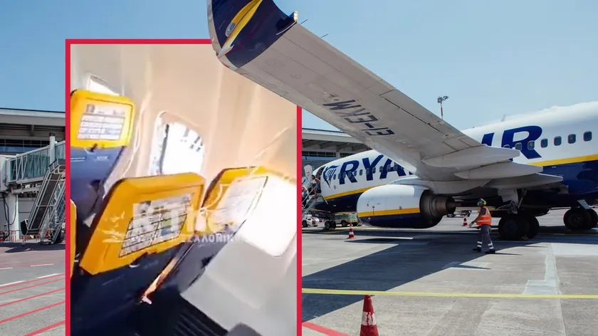 Rajaner, bir yolcuyu uçaktan düşmekten kurtaran olay hakkında açıklama yaptı.