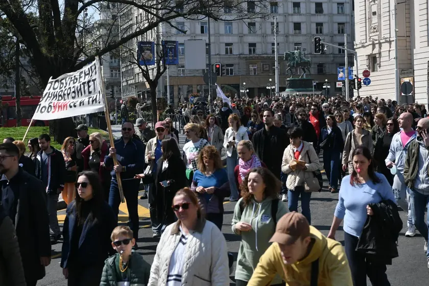 Sırbistan'da Blokajdaki Öğrenciler Sosyal Medya Üzerinden Yeni Bir Eylem Planı Açıkladı