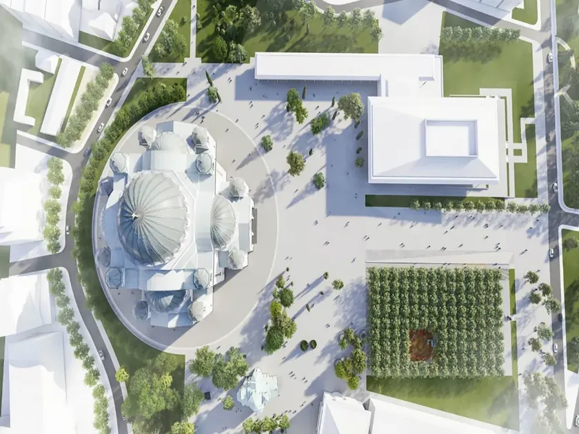 Sırbistan'daki Sırp Ortodoks Kilisesi Sveti Sava Tapınağı çevresi düzenleme planına odaklandı