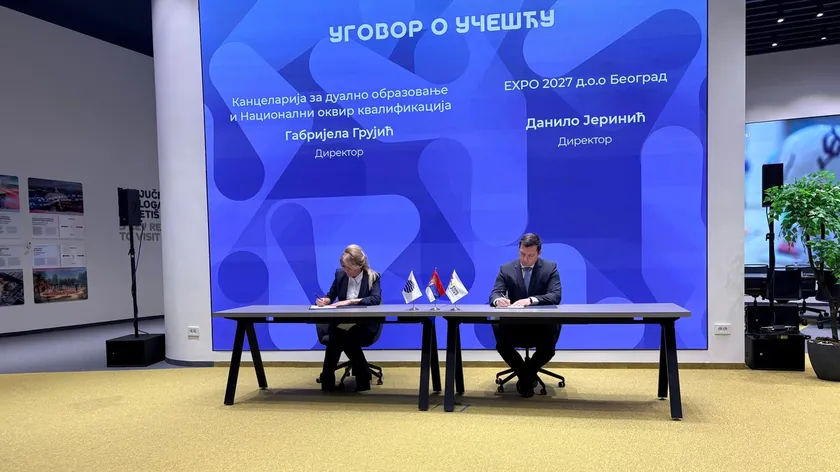 Dualno eğitim, önemli bir adım olarak sunuluyor Ekspo ve Dual Eğitim Bürosu arasında anlaşma imzalandı