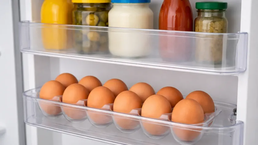 Uzmanlar Uyarıyor: Yumurtaları Buzdolabı Kapısında Saklamayın, Tazeliğini Koruyun