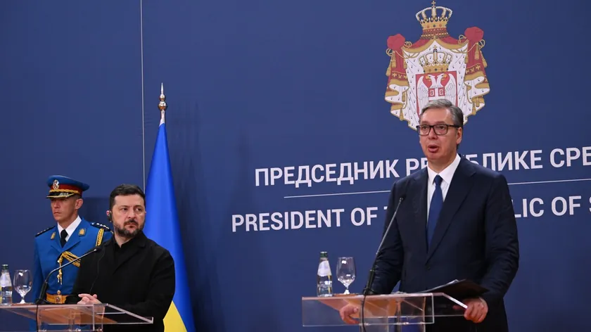 Sırbistan Cumhurbaşkanı Aleksandar Vučić, Sırbistan ve Ukrayna arasındaki ticaret alışverişinin önemli ölçüde arttığını belirtti.