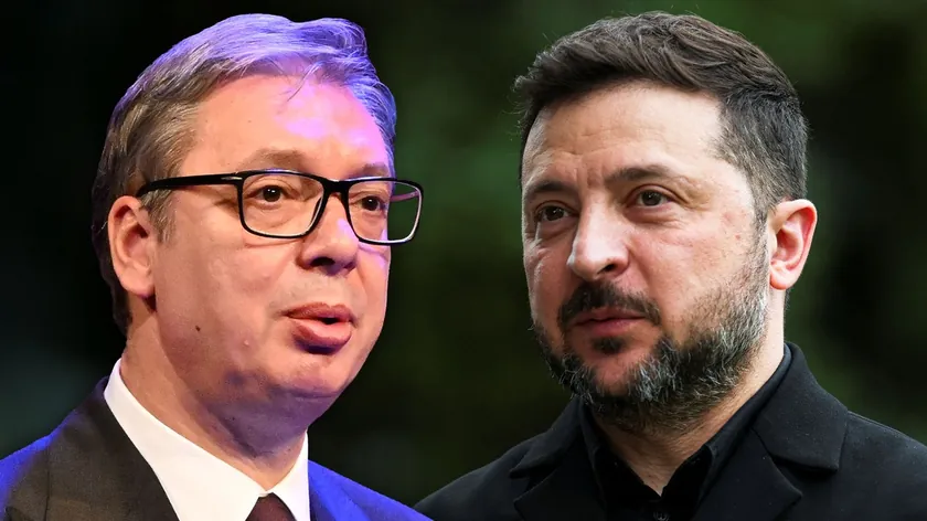 Sırbistan Cumhurbaşkanı Aleksandar Vučić, Ukrayna Cumhurbaşkanı Volodimir Zelenski'nin Sırbistan ziyaretini değerlendirdi.