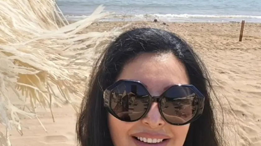 Dragana Mirković, Marbelja'da lüks bir tatil keyfi yaşıyor.
