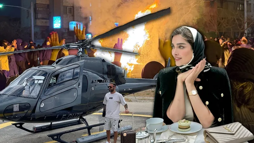 İran halkı kanlı protestolarla mücadele ederken elitin çocukları Batı'da lüks yaşıyor