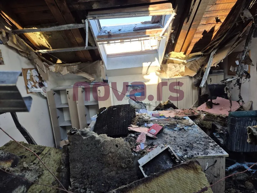 Sırbistan'da Özel Mahkeme Binasında Yangın Sonucu Ofisler Zarar Gördü