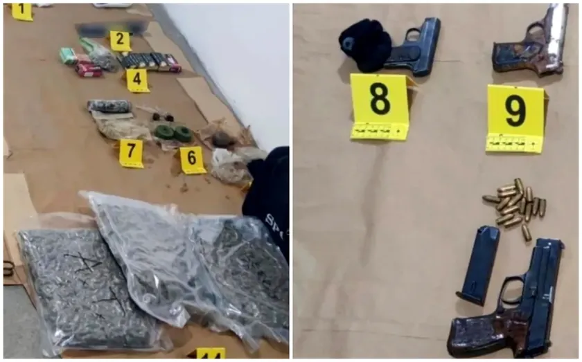 Sırbistan Novi Sad'da dev uyuşturucu ve silah operasyonunda bir kişi tutuklandı