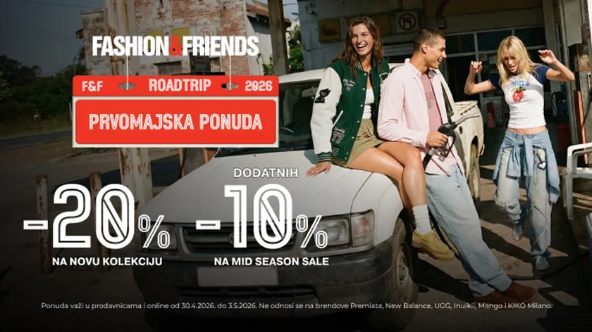 Sırbistan'da Fashion Company Mağazaları Birinci Mayıs İndirimlerini Başlattı