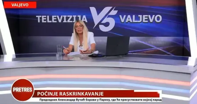 Sırp medyası, eski öğrencinin notlarını yayınladı.