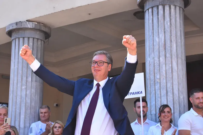 Sırbistan Cumhurbaşkanı Aleksandar Vučić, nacizme karşı duruşunu vurguladı.