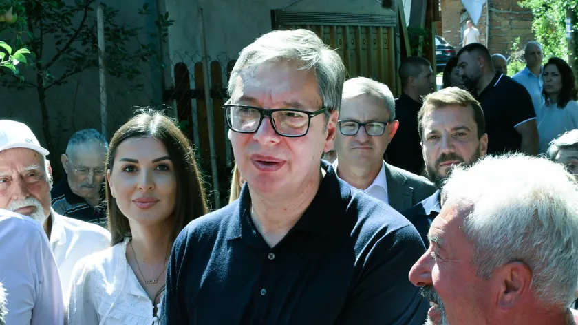 Vučić, Pirot'a gelecek askerleri hakkında konuştu