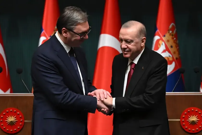 Sırbistan Cumhurbaşkanı Vučić Ankara'da Erdoğan ile görüştü, önceki açıklamaları gündeme geldi.