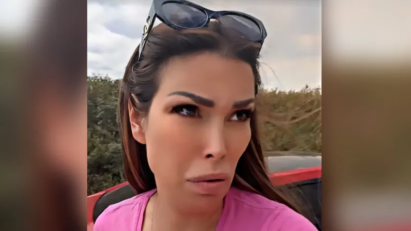 Sırbistan'da Vrdnik bölgesinde çıkan yangın nedeniyle Olja Crnogorac paniğe kapıldı.