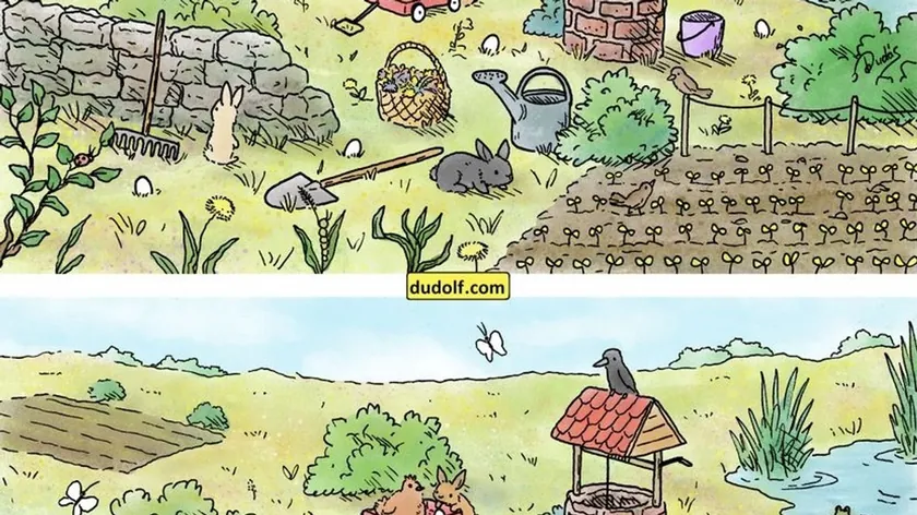 Macaristan'dan Dudolf'un Yeni İllüstrasyonu Gözlem Gücünüze Meydan Okuyor