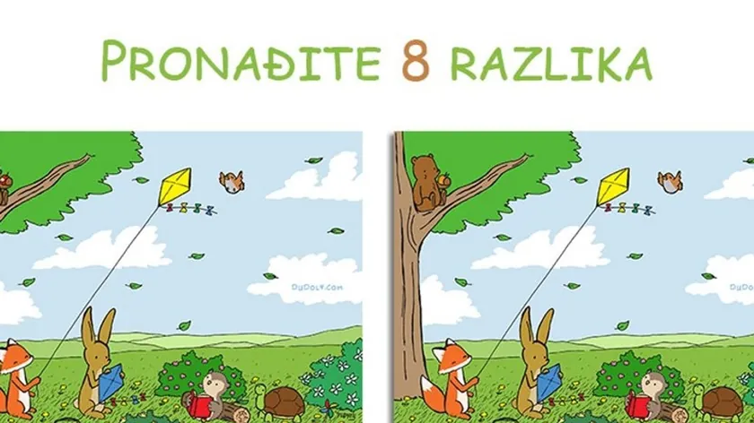 Sırbistan medyası dünyaca ünlü sanatçı Dudolf'un sekiz fark bulmacasını paylaştı