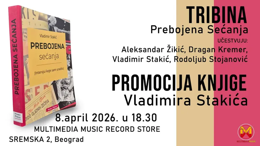 Sırbistan'da Rock Müziği Paneli: 'Yeniden Boyanmış Anılar' Kitabı Tanıtılacak