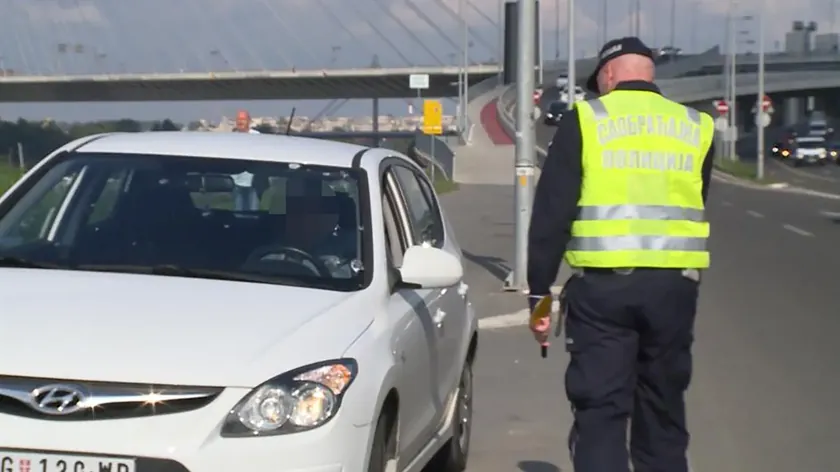 Beograddan vatandaş Prijepolju'da yakalandı, 2,30 promil alkol ile "alfa"yı kullandı