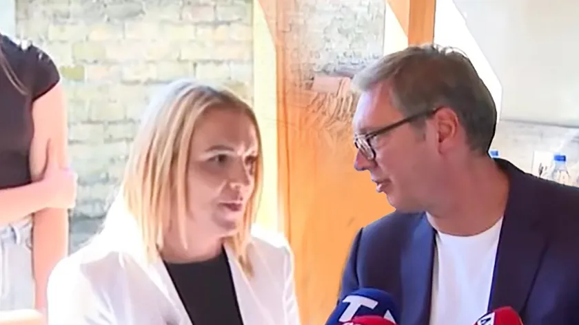 Sırbistan Cumhurbaşkanı Aleksandar Vučić, Karadağ'da bir komşuluk tartışması hakkında konuştu.