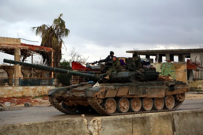 Sırbistan'da Sirijska ordusu Tabka şehrini ele geçirdi