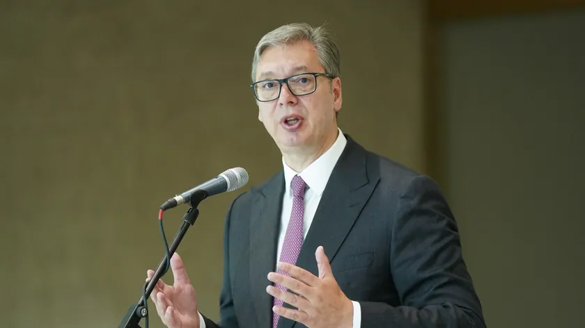 Sırbistan Cumhurbaşkanı Vucic yarın Aziz Sava Tapınağı ve askeri gösterilere katılacak