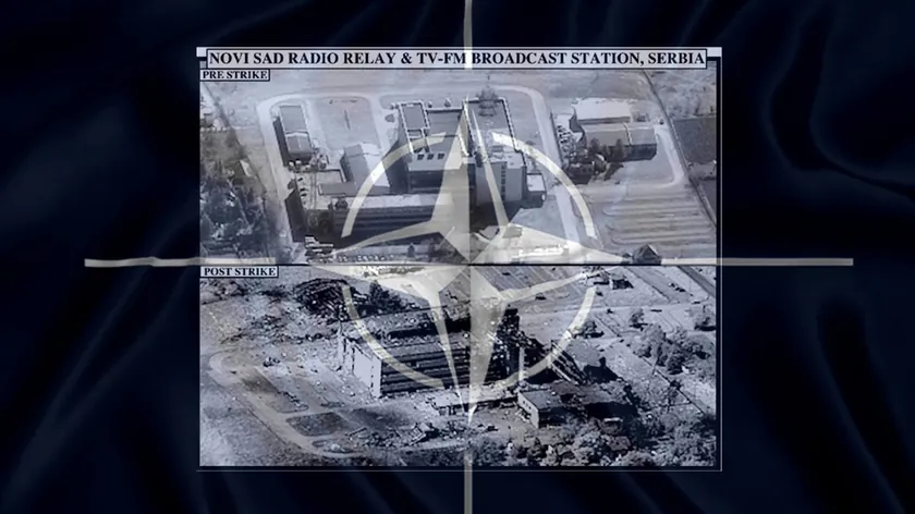 Sırbistan'ın bombalanması NATO pilotlarının gözünden: Nadir görülen fotoğraflar ortaya çıktı