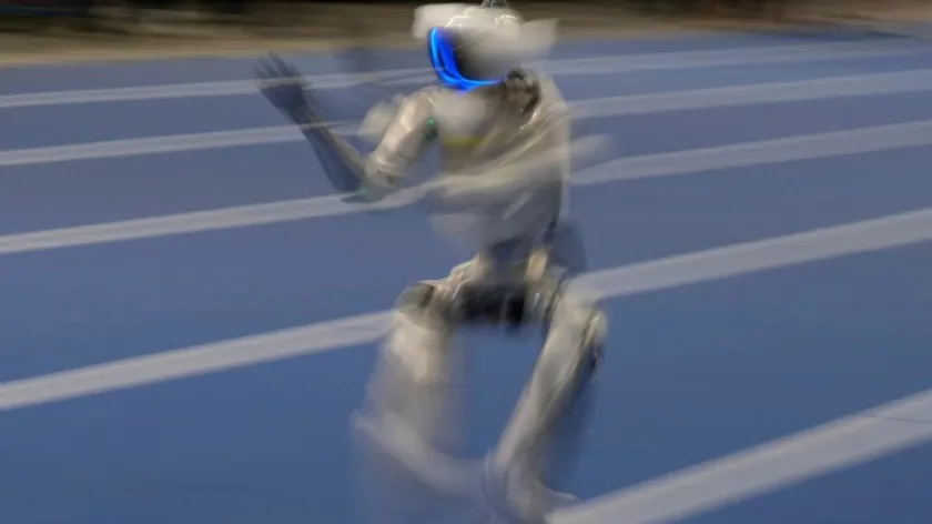 Çinli bir robot dünya rekorunu kırdı.