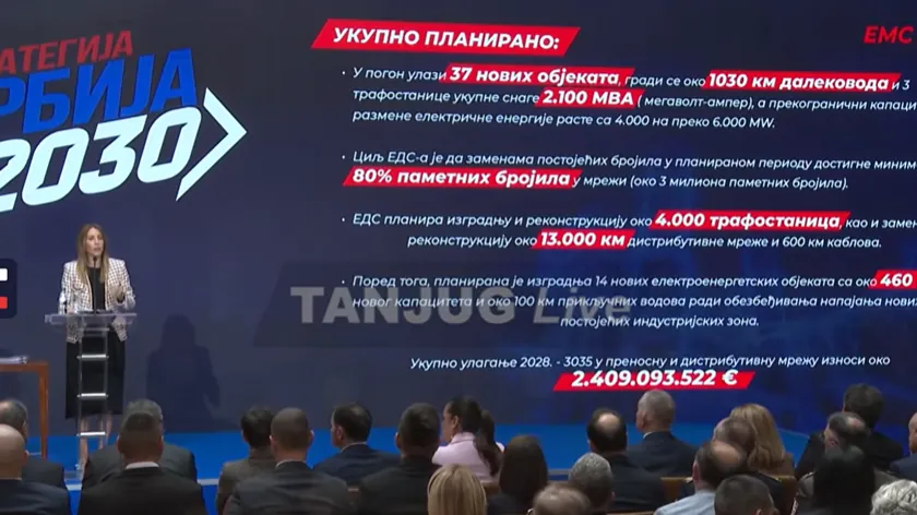 Sırbistan Enerji Bakanı Đedović Handanović: İlk nükleer santral inşaatı 2035'ten önce başlamalı