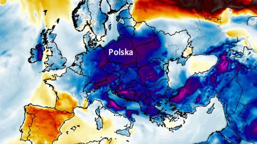 Sırbistan'da Mart Sonu Nisan Başı Soğuk Hava Dalgası Uyarısı: Mor Renk Etkili