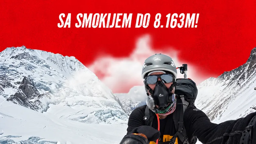 Aleksandar Manaslu'ya eksiksiyon olmadan tırmanıyor Hepimizi ilham veren bir örnek.