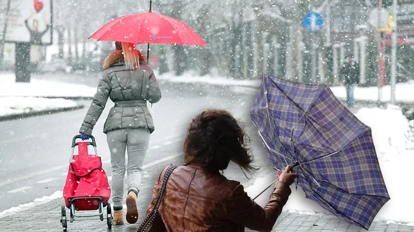 Hırvatistan'ın Zagreb Şehri Şiddetli Fırtınayla Sarsıldı, Eğitim ve Ulaşım Aksadı