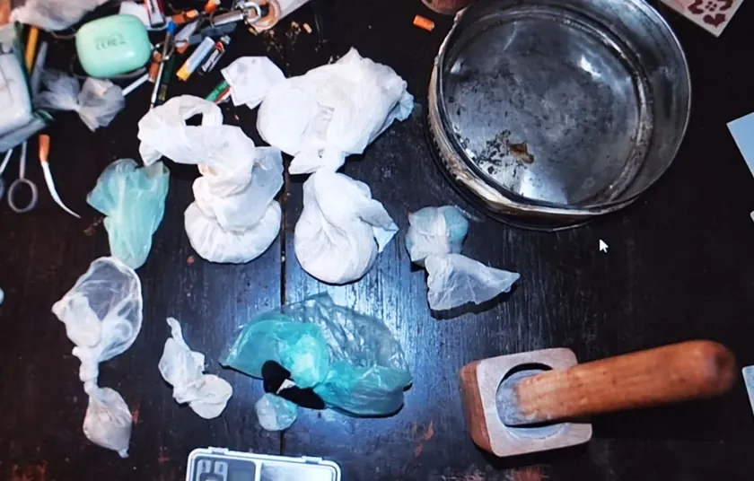 Jagodine'de bir evde 100 gramdan fazla heroin bulundu