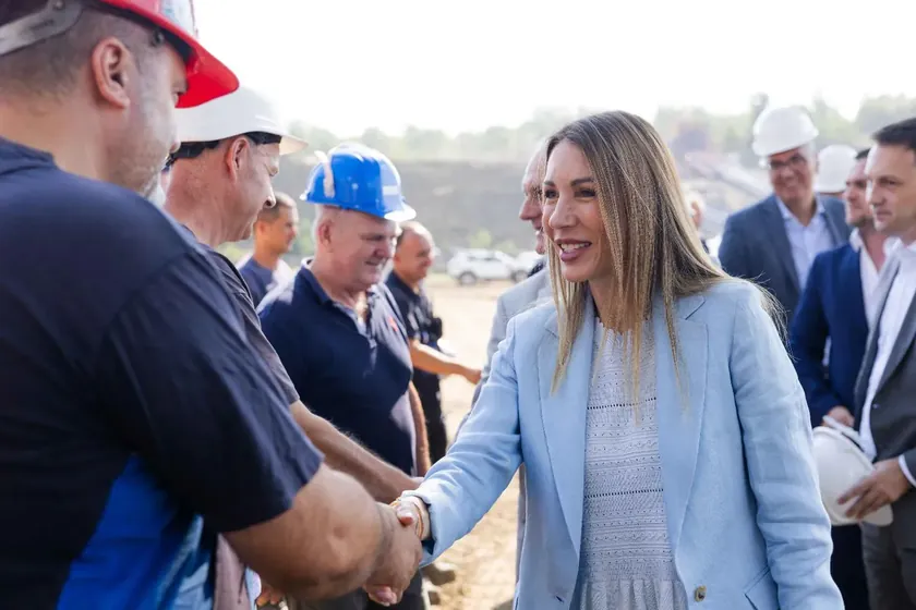Enerji Bakanı Dubravka Đedović Handanović, Sırbistan'da doğalgaz santrali inşaatı hakkında bilgi verdi.