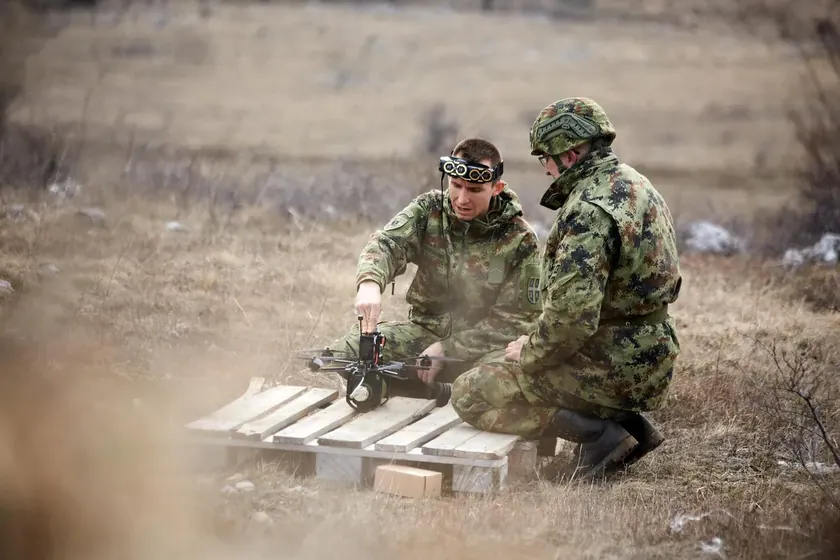 Sırbistan ve NATO Bujanovac yakınlarında ilk ortak askeri tatbikata başladı